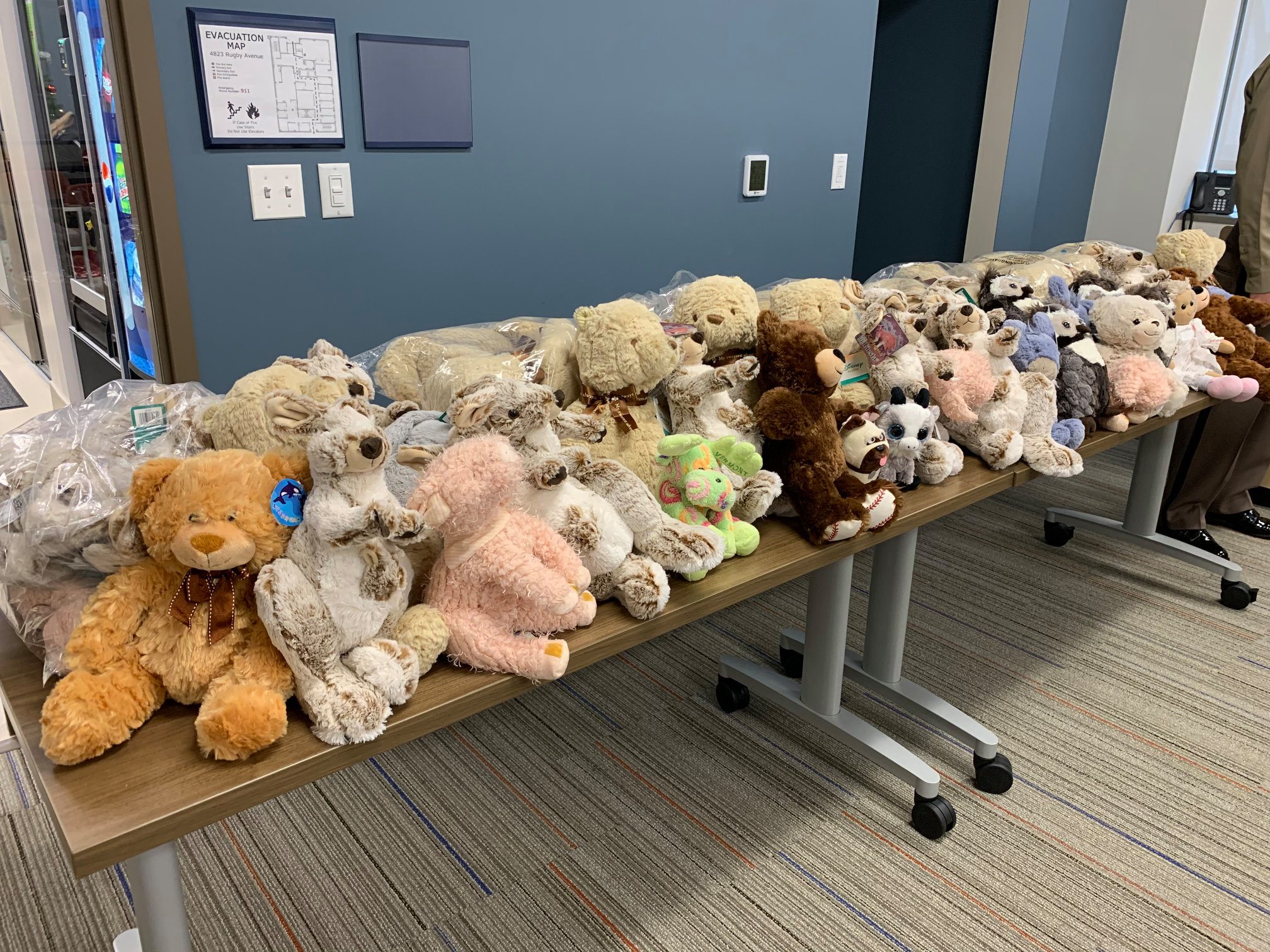 Donated Stuffed Animals to Help Kids In Traumatic Situations - Montgomery  Community Media