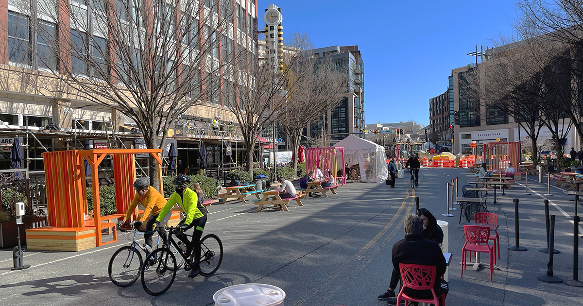 Bethesda Streetery  Bethesda Urban Partnership