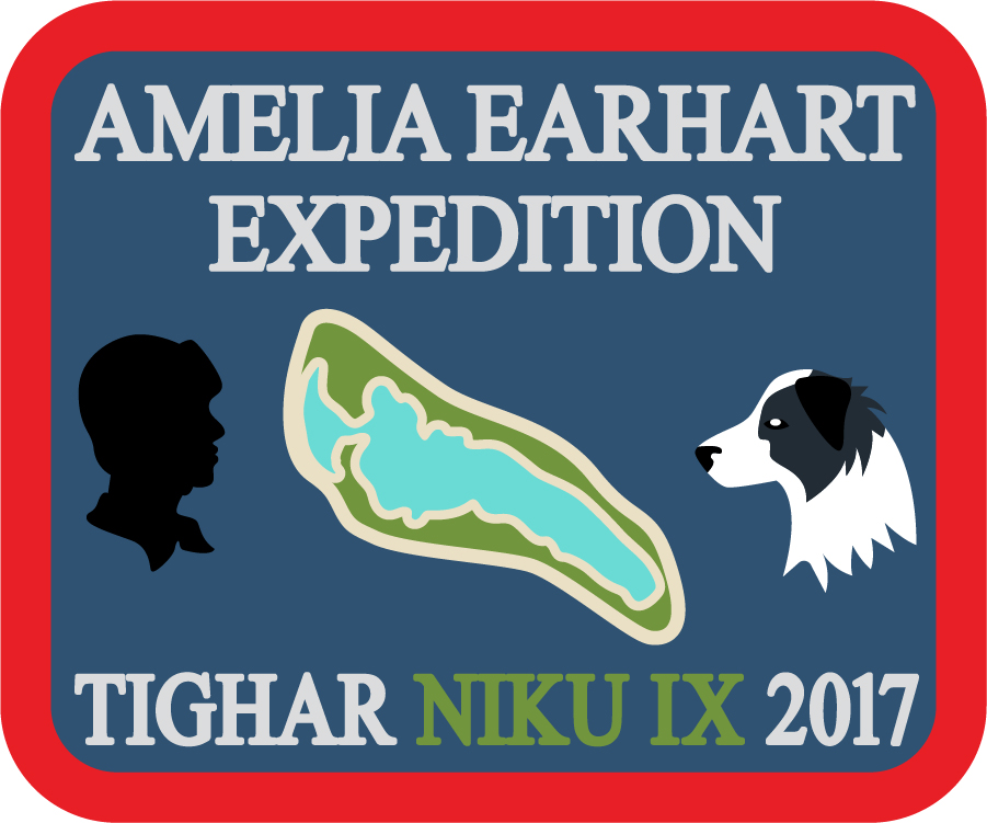 photo of the TIGHAR/National Geographic Society expedition to Niku patch or logo