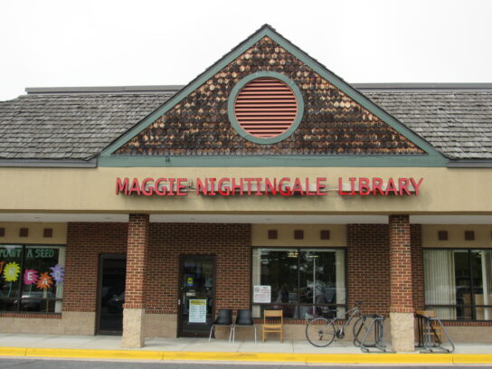 photo of maggie nightingale library in poolesville
