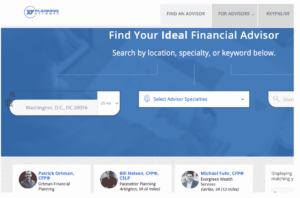 Fee Based Financial Advisor XY Planning Network