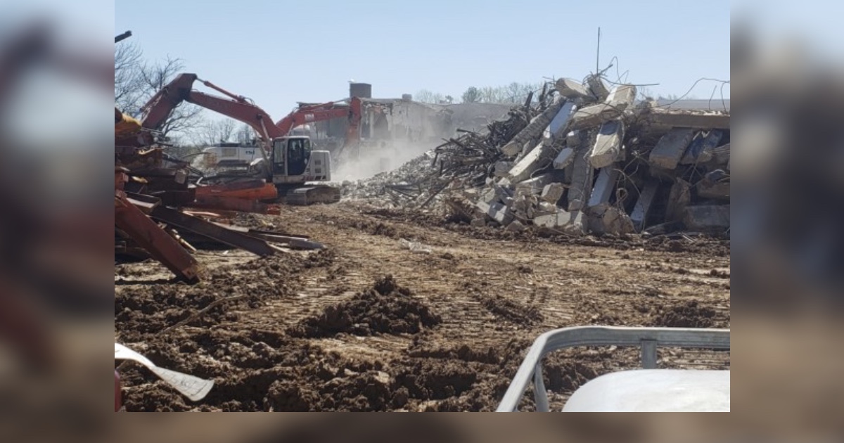 Tilden Middle School Building Demolished to Make Way for New Woodward