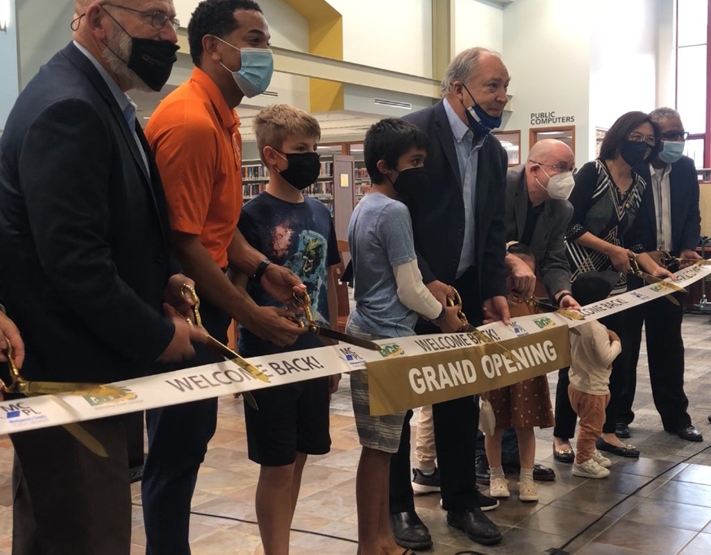 Refreshed Germantown Library Reopens to the Public Montgomery