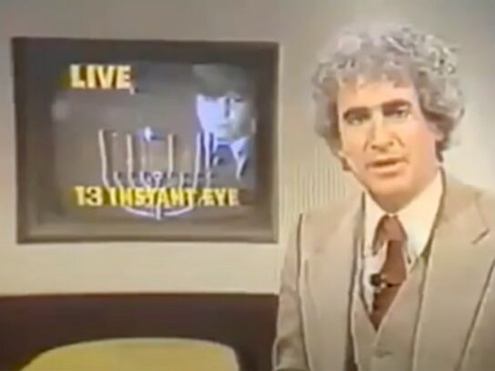 News Anchor, Producer Relive Famous Hanukkah TV Blooper 41 Years Later - Montgomery Community Media News Anchor, Producer Relive Famous Hanukkah TV Blooper 41 Years Later - Montgomery Community Media