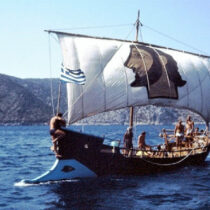 Argo under sail