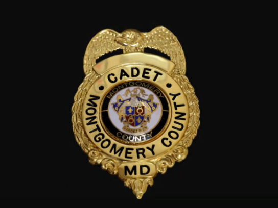 photo of Montgomery County Police Cadet badge