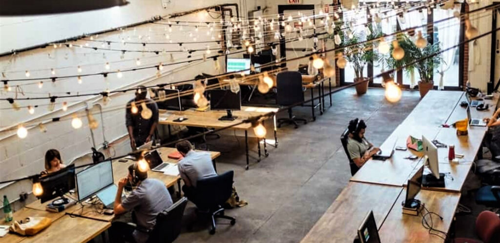 photo of a co-working space