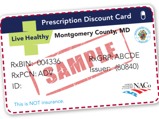 photo of montgomery rx prescription discount sample card