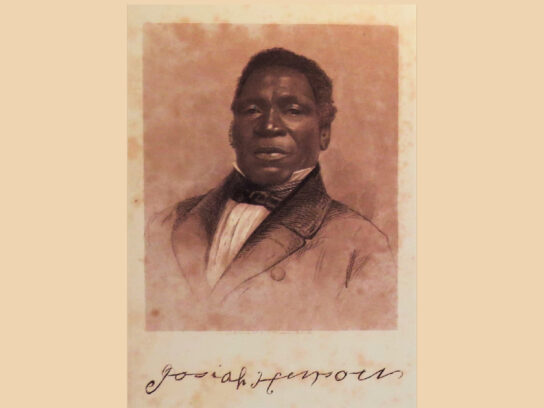 photo and signature of Josiah Henson