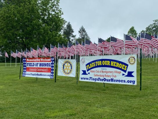 Flags for Heroes Community Event, News