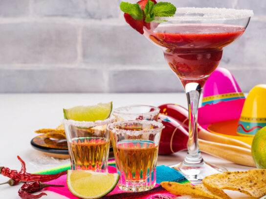 photo of cinco de mayo celebration with alcohol