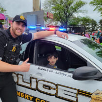 photo of police department community day