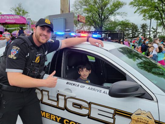 photo of police department community day