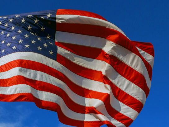 photo of american flag