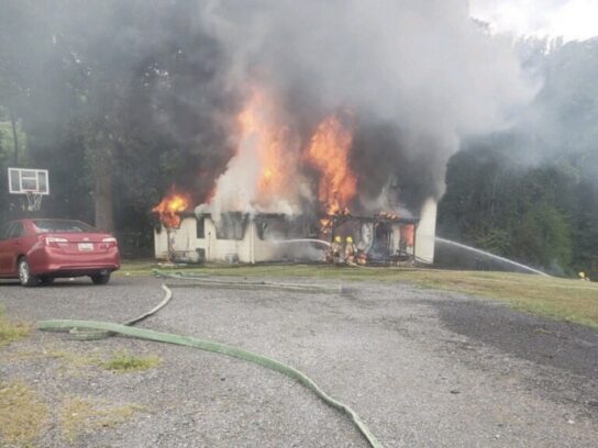 Poolesville House Fire