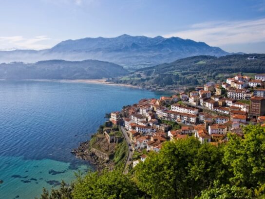 photo of the Village of Lastres in Asturia, on Camino del Norte