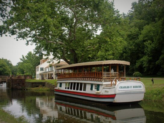 photo of charles f mercer C&O canal boat