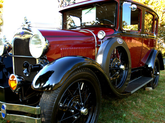 poto of ford model a from the 2015 rockville car show