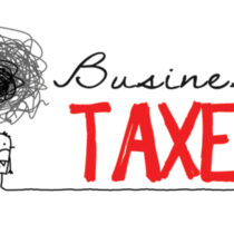 business taxes graphic