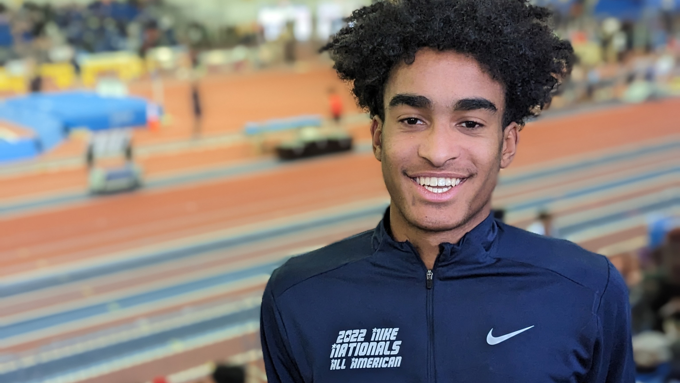 photo of Magruder sophomore Colin Abrams athlete of the week jan 17 2023