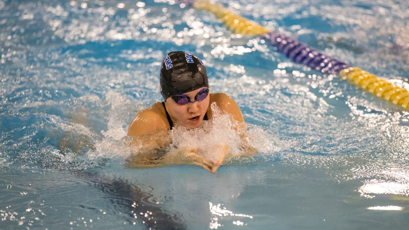 Joyce Wu Holton-Arms senior swimmer athlete of the week Feb 10 2023
