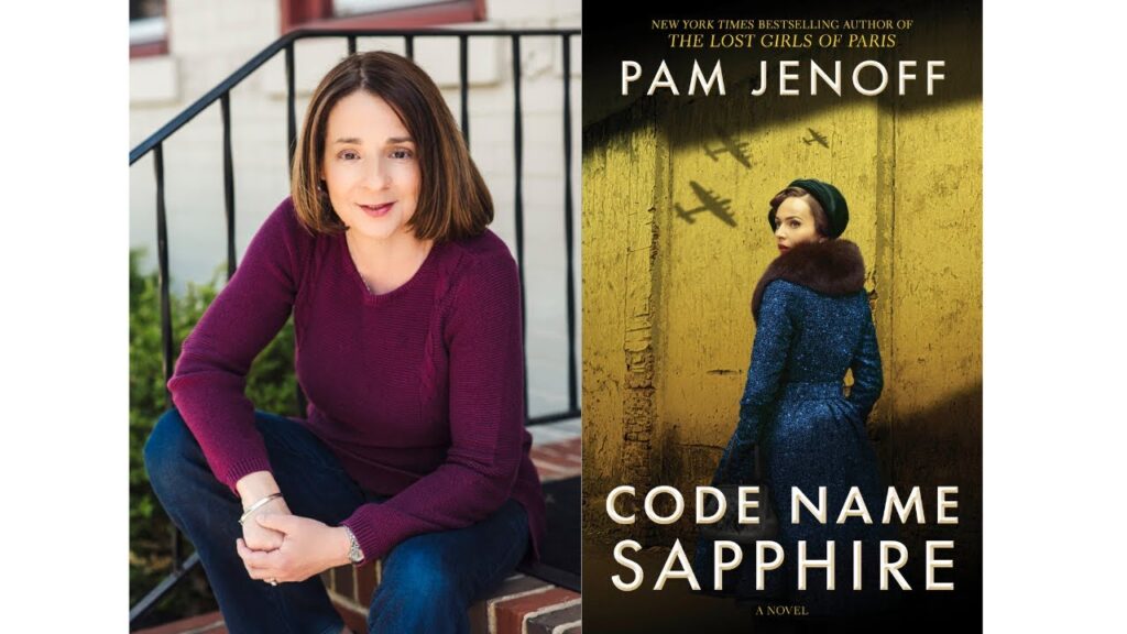Photo of author Pam Jenoff and book cover