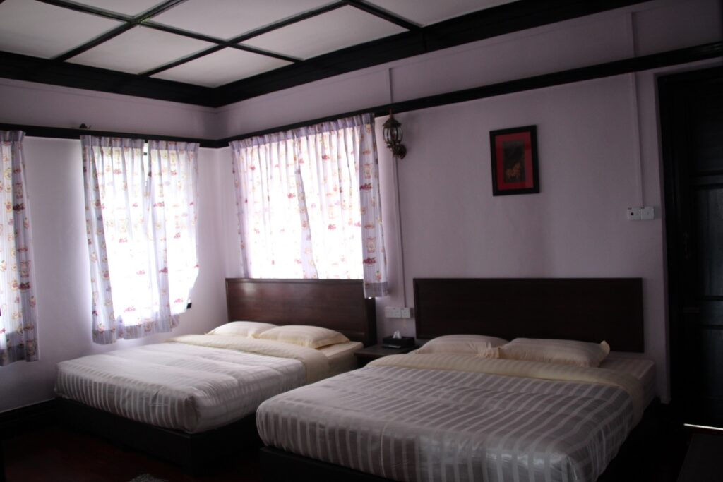 photo of the Jim Thompson bedroom at the Moonlight Bungalow