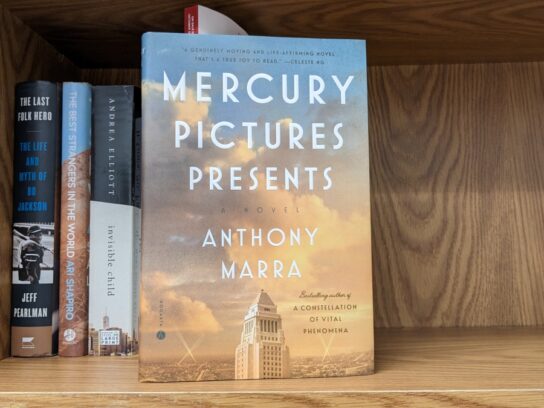 photo of Anthony Marra's Mercury Pictures Presents book