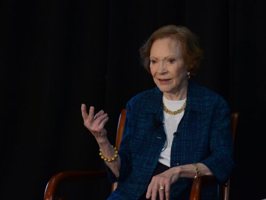 Rosalynn Carter in 2017