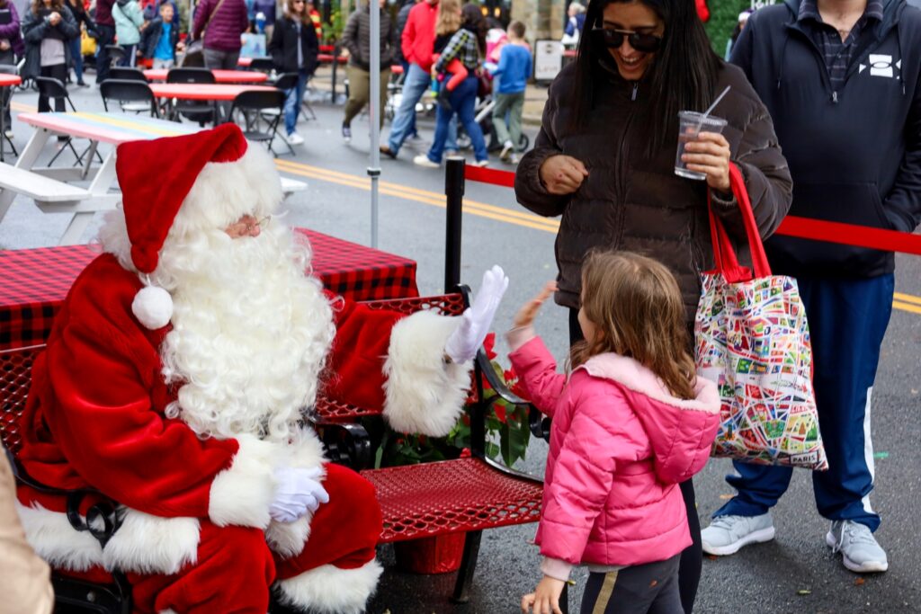 Bethesda's Winter Wonderland Visit with Santa