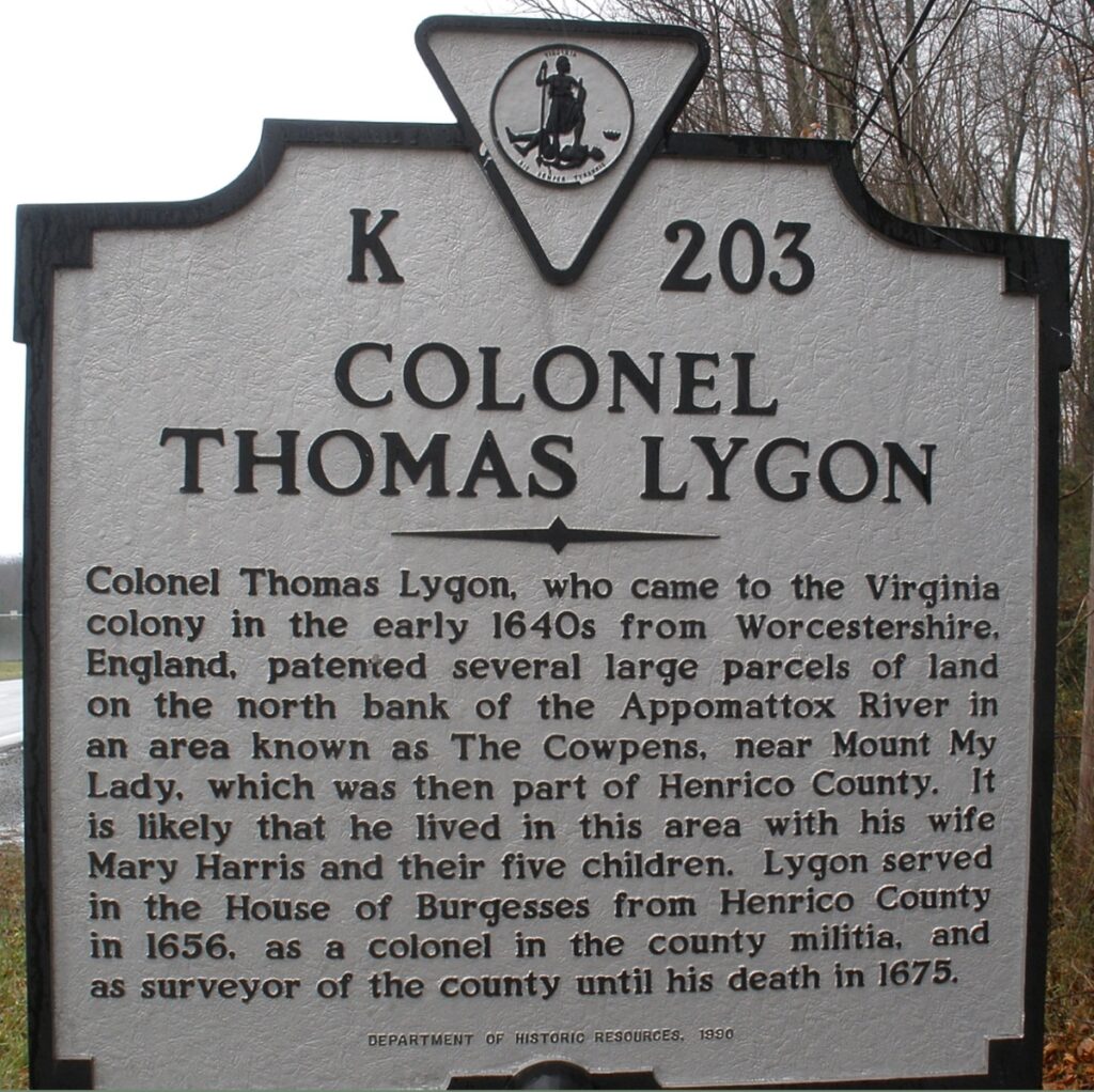 Col Ligon marker