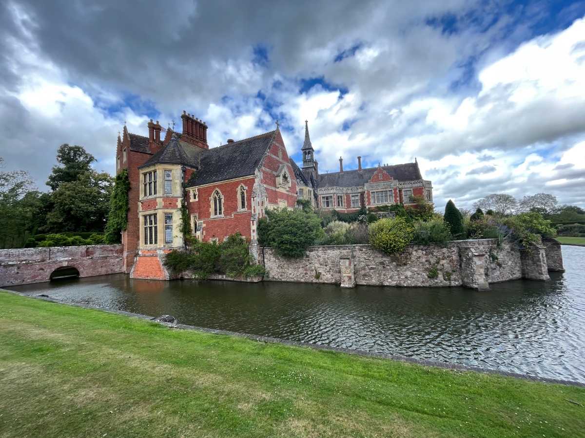 photo of Madresfield Court from the side