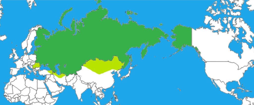 map of lands under Russian control at any time in history